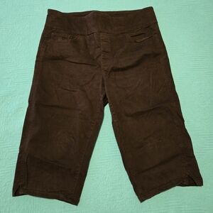 Women's Gloria Vanderbilt Black Pull On Capris